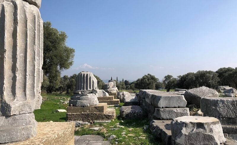Древний город Теос