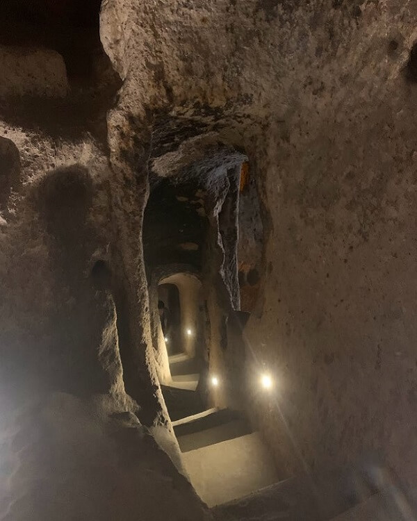 Подземный город Каймаклы, Невшехир, Турция 5