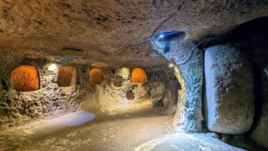 Подземный город Озконак, Невшехир, Турция
